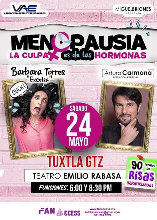 MENOPAUSIA La Culpa es de las Hormonas 8:30pm MENOPAUSIA La Culpa es de las Hormonas 8:30pm