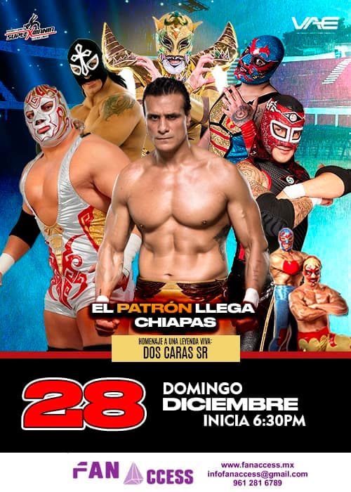 Lucha Libre - El Patrón llega a Chiapas