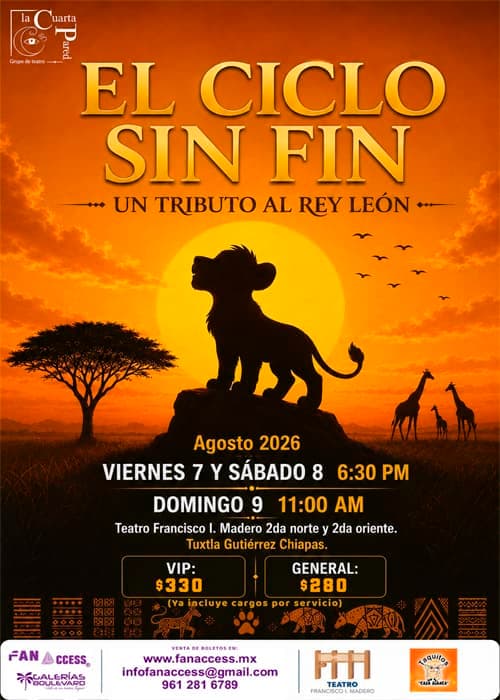 EL CICLO SIN FIN (Tributo al Rey León) 07 Agosto