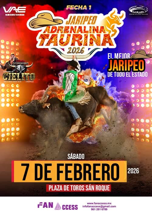 Adrenalina Taurina Fecha 01 - 2026