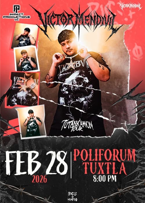 Victor Mendivil Tutankamon Tour 2026