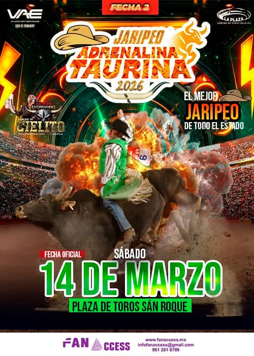 Adrenalina Taurina Fecha 02 - 2026