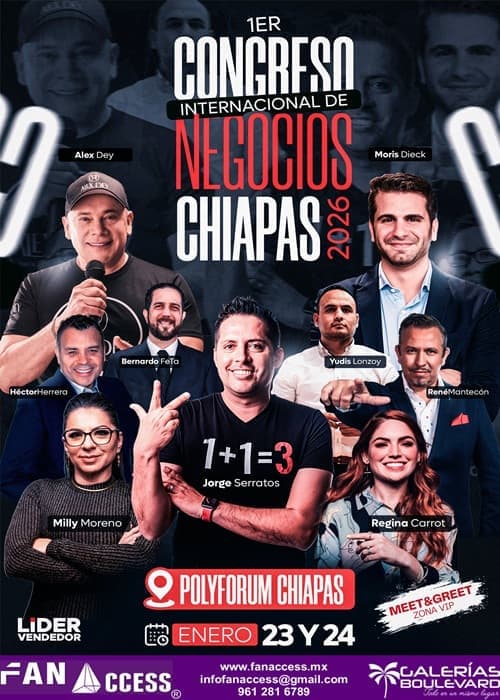 1er. Congreso Internacional de Negocios Chiapas 2026