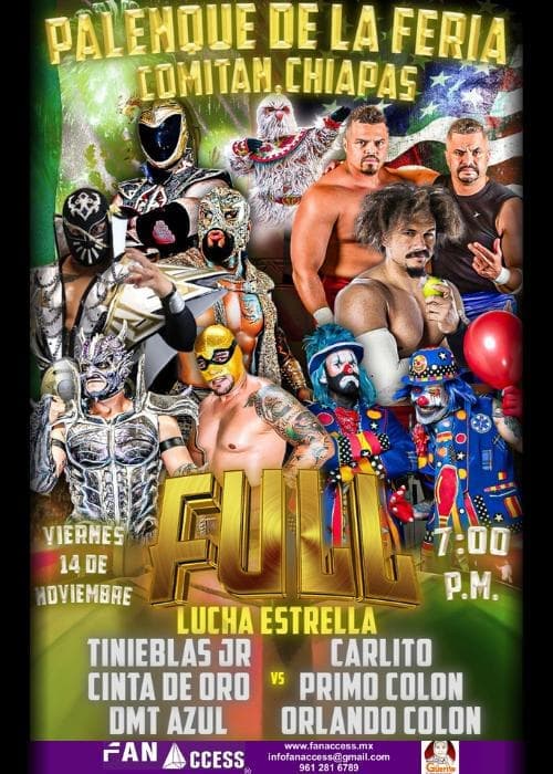 Lucha Libre FULL - Comitán 2025