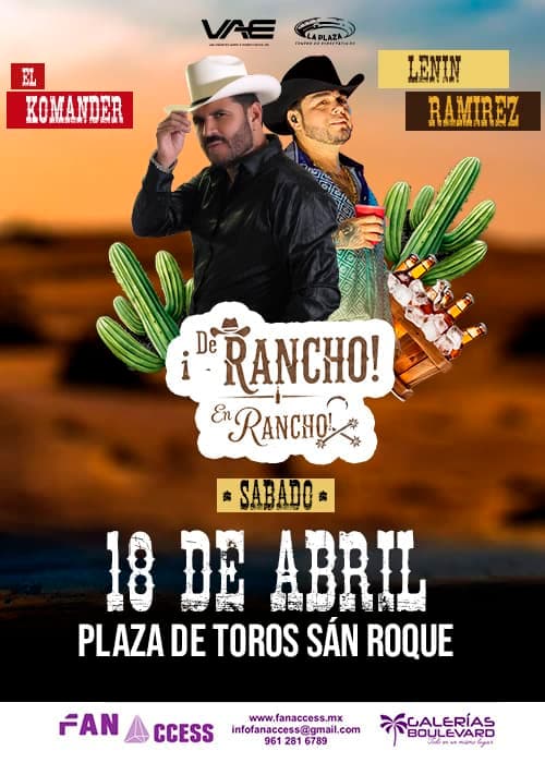 ¡De Rancho en Rancho! (El Komander & Lenin Ramírez)