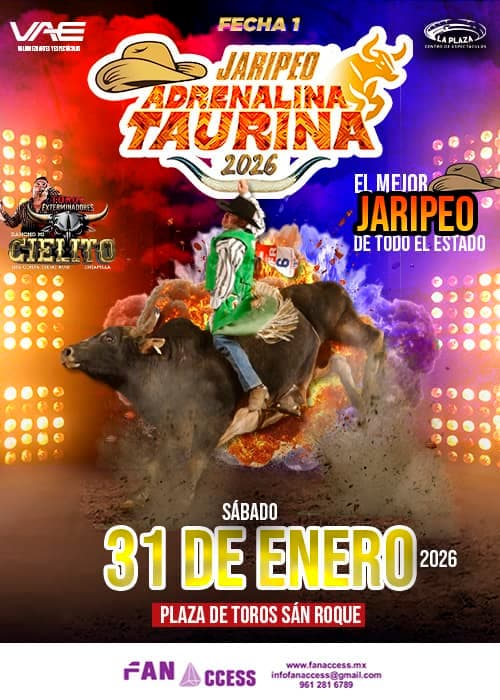 Adrenalina Taurina Fecha 01 - 2026