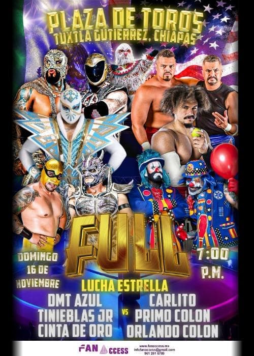 Lucha Libre FULL - Tuxtla 2025