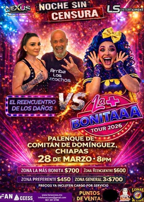 Noche Sin Censura (El Reencuentro de Daños VS La mas Bonita)