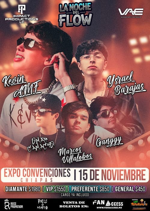 La noche del Flow - Tuxtla